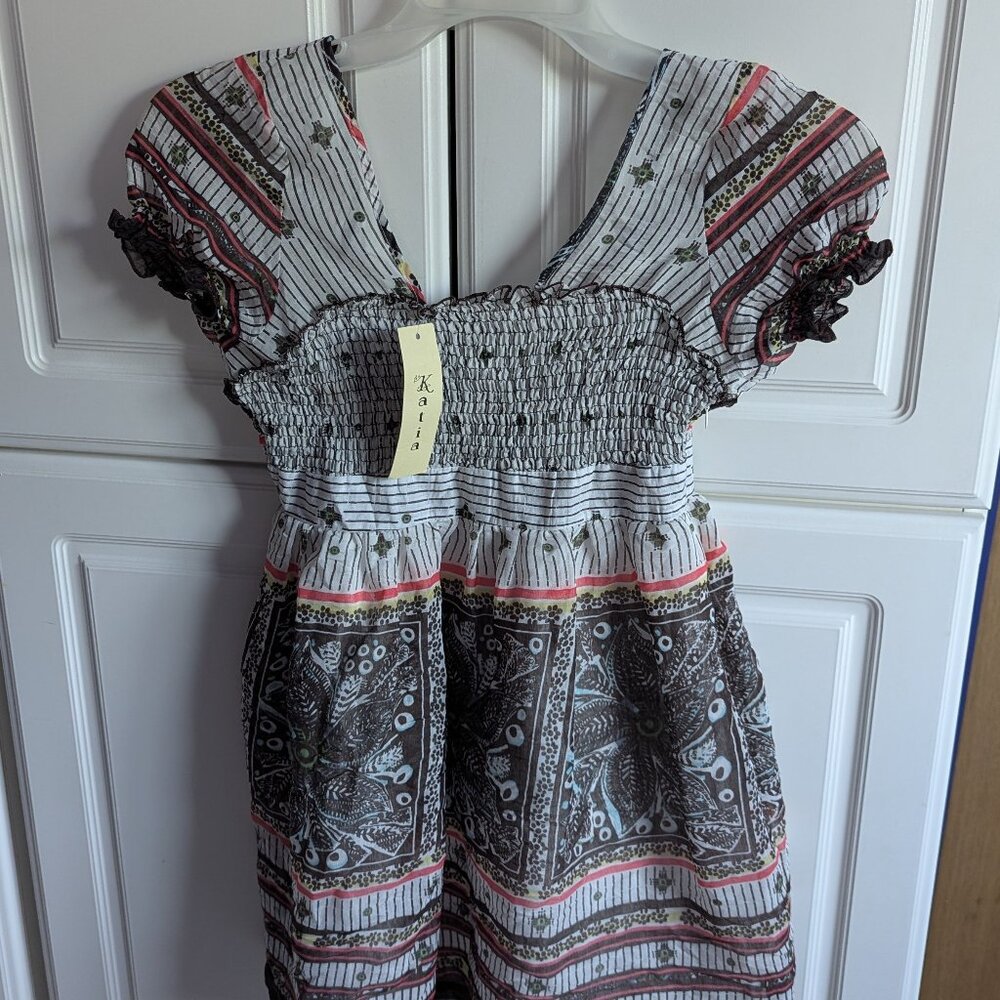 Summer-light Baby-doll tank top